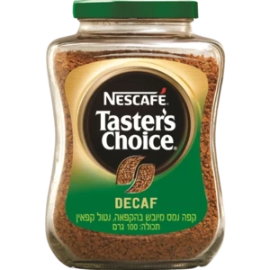 Tester''s choice קפה נמס מיובש נטול קפאין 100 גרם