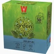 תה ירוק בטעם נענע ויסוצקי -מכיל 50 שקיקים