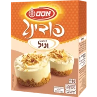 פודינג אסם בטעם וניל 80גרם
